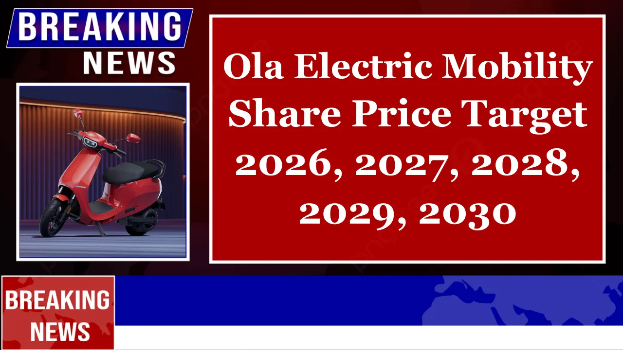 Ola Electric Share Price Target 2026, 2027, 2028, 2029, 2030